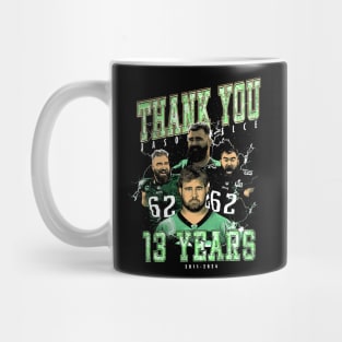 thankyou jason kelce 13 years Mug